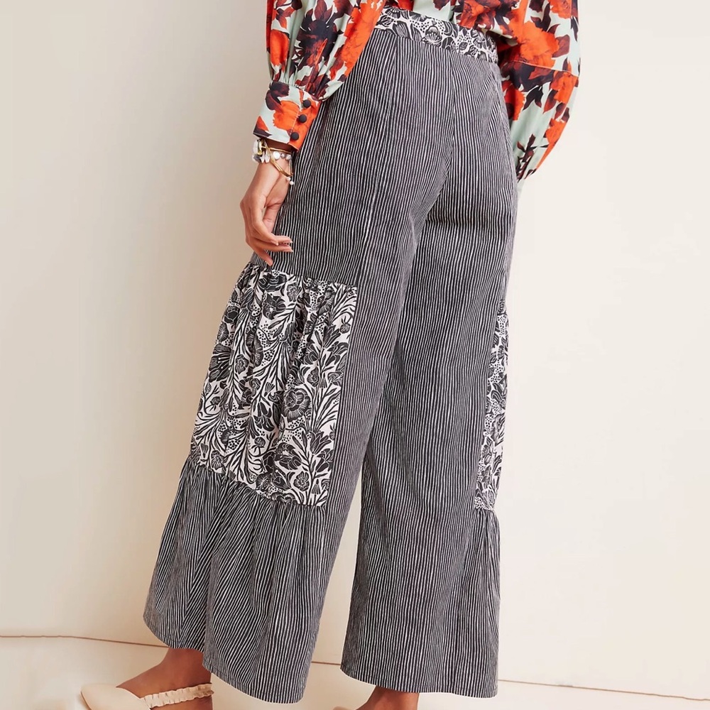 Anthropologie Pilcro Oceana Wide-Leg Pants - Picture 3 of 7